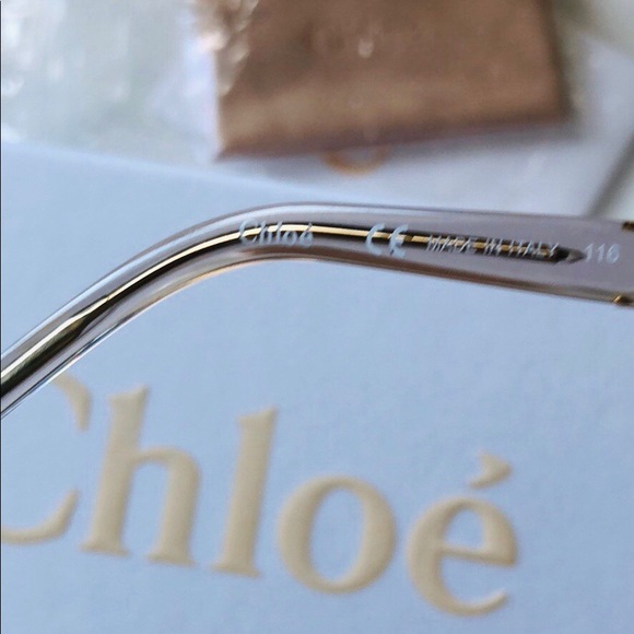 Chloe Crystal Turtledove Sunglasses - Picture 8 of 11